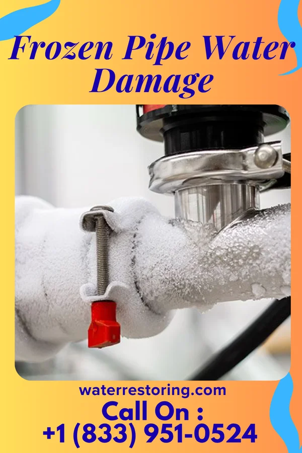 Frozen Pipe Water Damage in Troy, OH